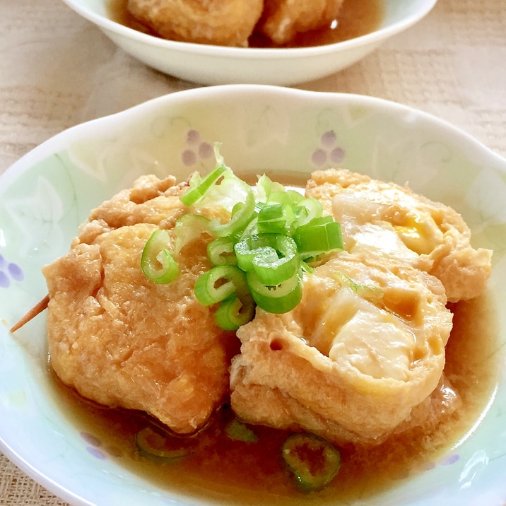 ★餅チーズたまご巾着★